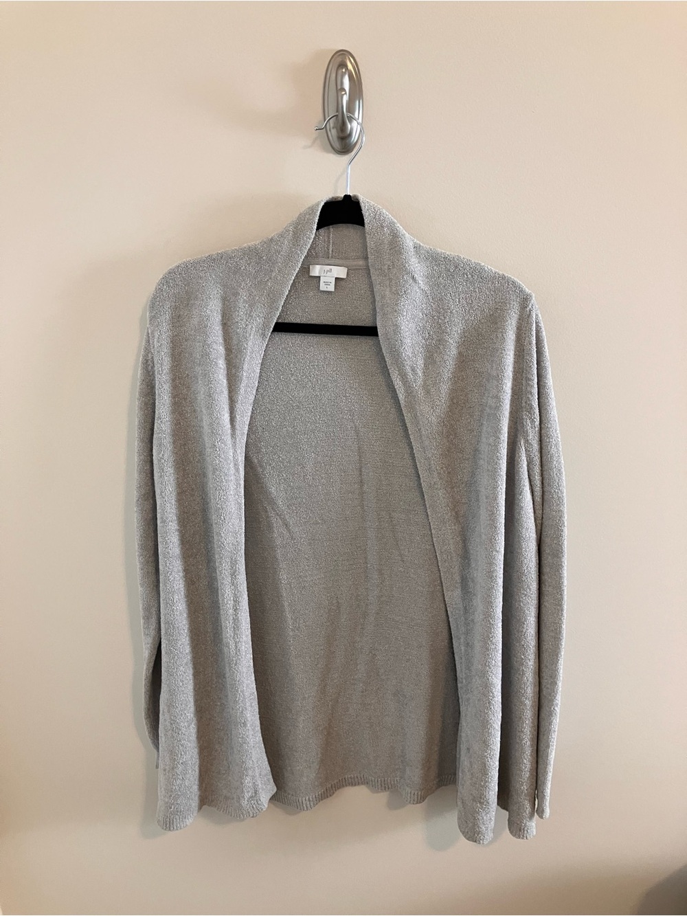 J. Jill Cardigan in Gray/Grey Large